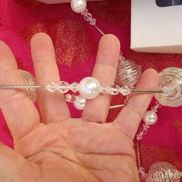 vintage Kurt S Adler Set of 3 Boxes Christmas Garland Beaded Strands w Box - Picture 12 of 16